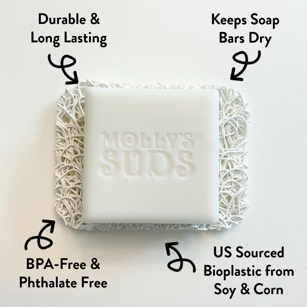 Soap Saver  Zero-Waste Bar Soap Rest – Molly's Suds