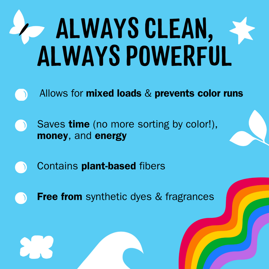 Color Catcher Sheets for Laundry
