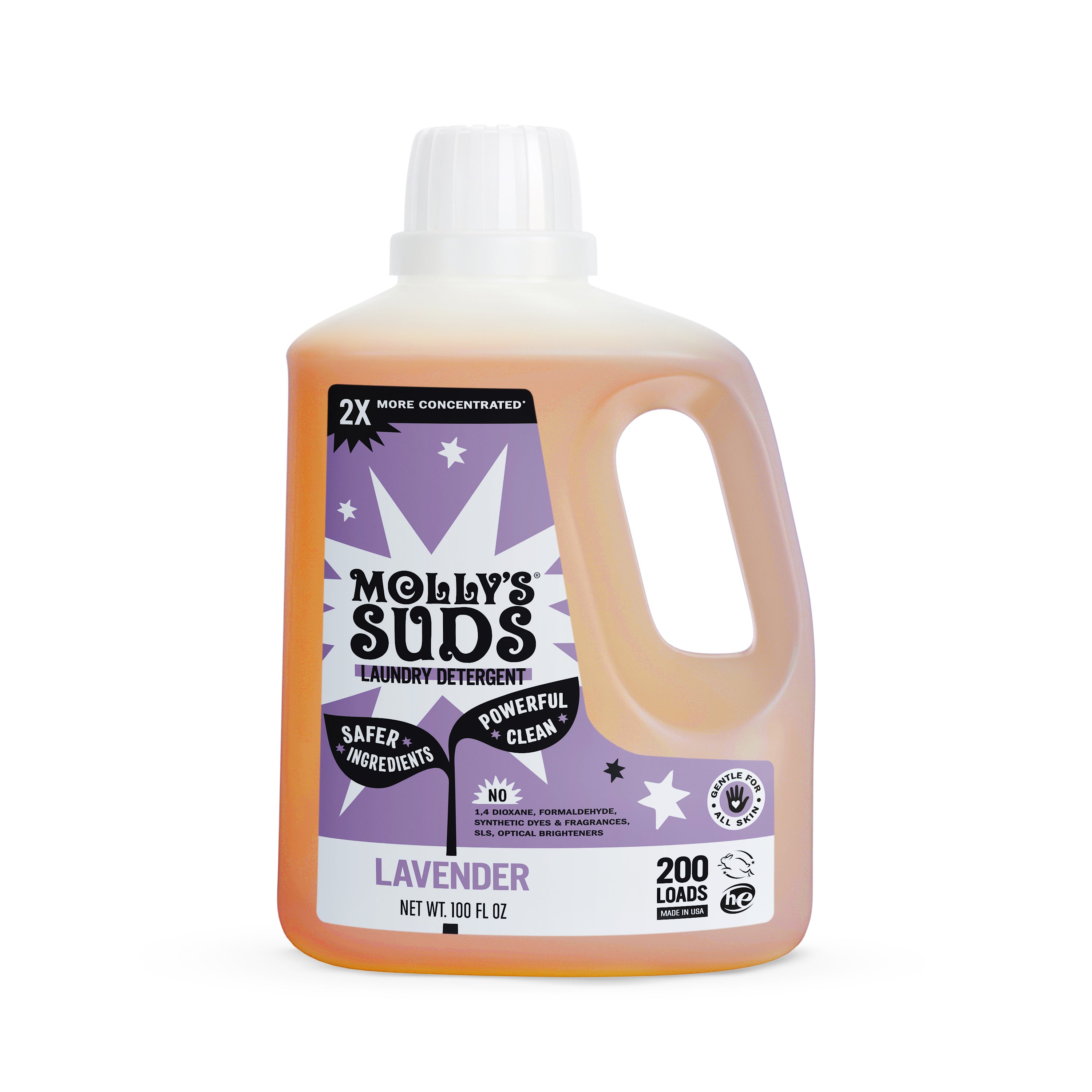 Molly s Suds Lavender Liquid Laundry Detergent 52 fl oz