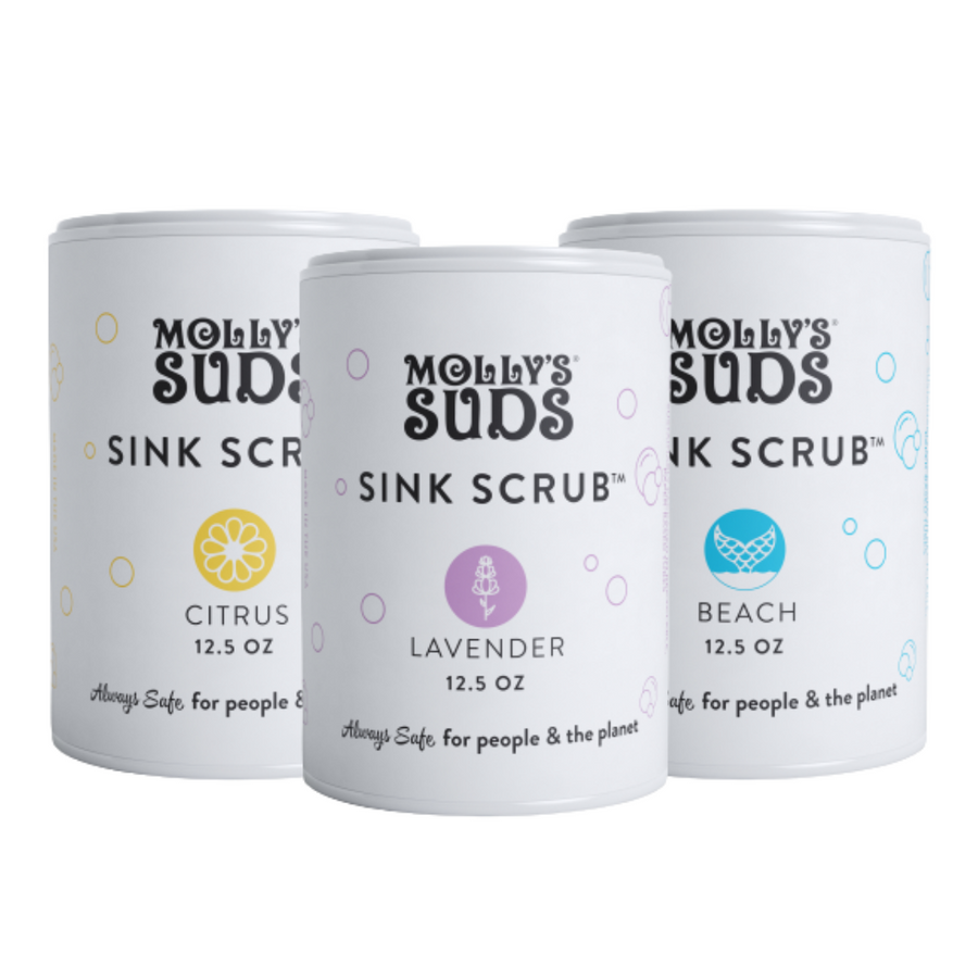 Molly's Suds Sink SCRUB  Natural Sink Cleaner – urban farm collection