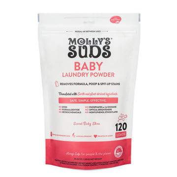 Molly's Suds Dishwasher Pods | Natural Dishwasher Detergent, Cuts Grease & Rinses Clean (Residue-Free) for Sparkling Dishes, Biodegradable