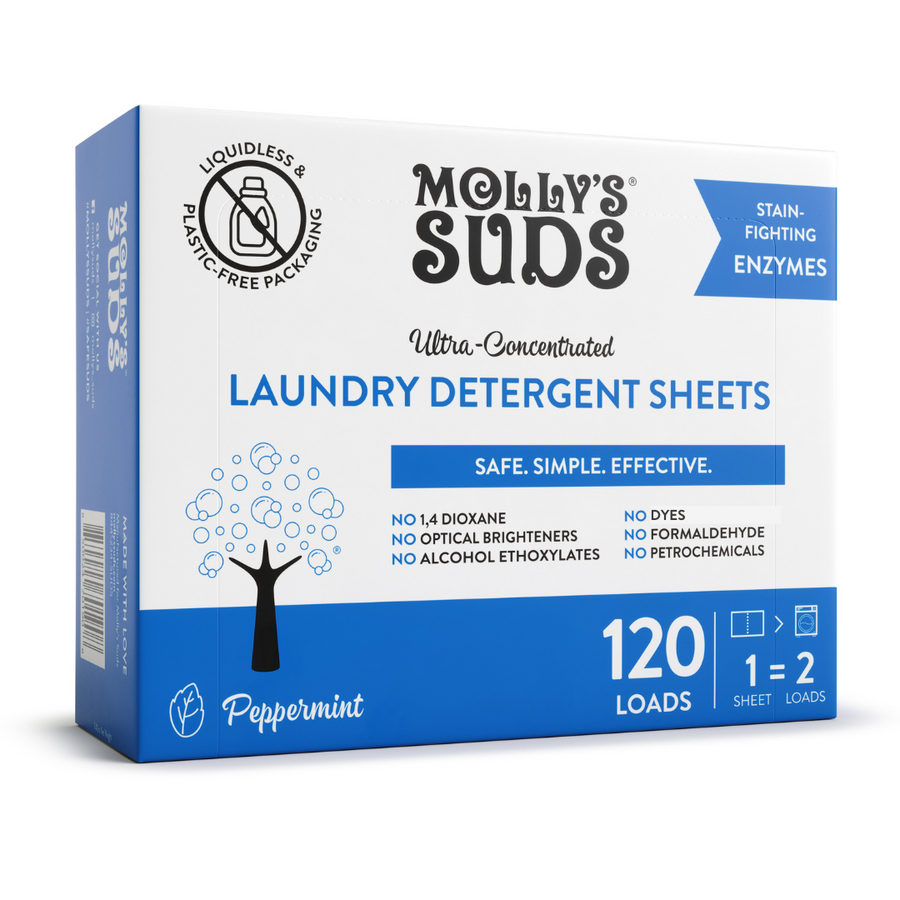 Laundry Detergent Sheets - free from toxins, pesticides, and other