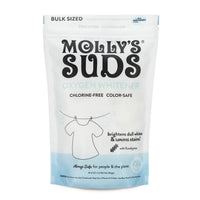 Molly's Suds Natural Oxygen Whitener | Natural Bleach Alternative Plant-Derived Ingredients | Whitens Brights and Brightens Colors | Pure Lemon